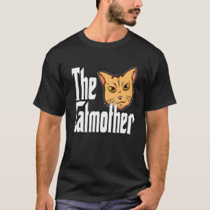 Camiseta Mamá Gata La Gatamadrastra Loca Madre Gata Mamá Ga