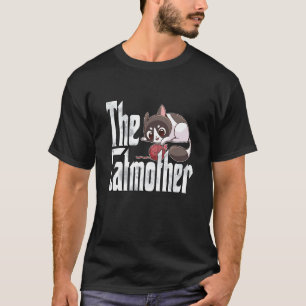 Camiseta Mamá Gata Madre Gata Loca Adorable Madre Gatito Ma