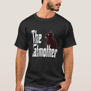 Camiseta Mamá Gata Madre Gata Loca Gata Negra Madre Gatito
