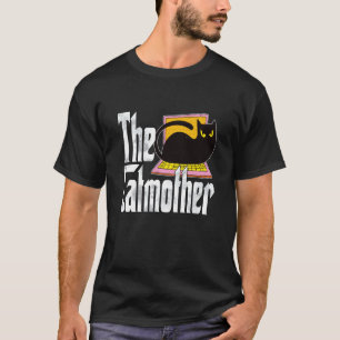 Camiseta Mamá Gata Madre Gata Loca Gata Negra Madre Gatito
