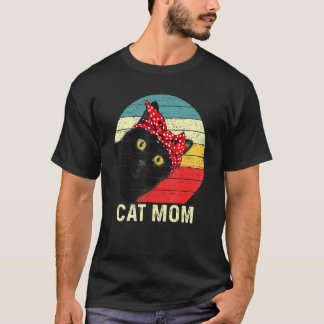 Camiseta Mamá Gata Para El Día De La Madre Gata Mamá