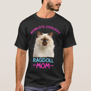 Camiseta Mamá Gata Ragdoll Más Guay Mama Gata