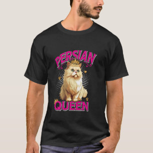 Camiseta Mamá Gata REINA PERSA Dueña de gato persa PERSER