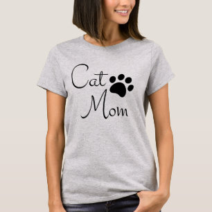 Camiseta Mamá Gato Huella de Garra Dicho