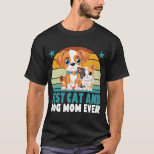 Camiseta Mamá Gato Perro Mamá Gata Furmama Cachorro Gatito 