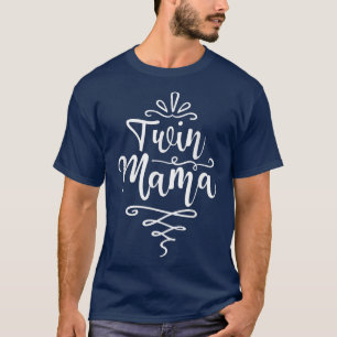 Camiseta Mamá gemela melliza Madre De Gemelos