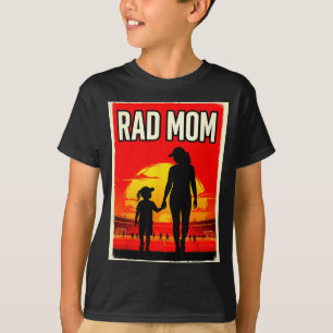 Camiseta Mamá genial madre e hija mamá futbolista puesta de