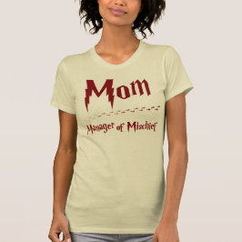 Camiseta Mamá - Gerente de la travesura
