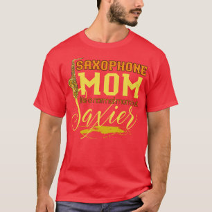 Camiseta Mamá Gira Jazz Music Saxofhone