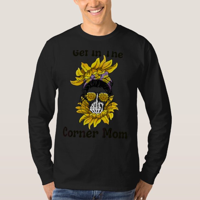 Camiseta Mamá girasol Vida de la madre Día de la madre Cumb (Anverso)