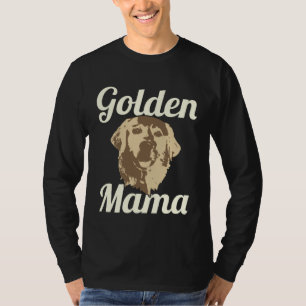 Camiseta Mamá Golden Retriever Mamá Golden Perro Lindo