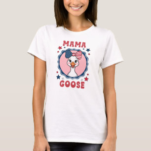 Camiseta Mama Goose, 4 de Julio Goose
