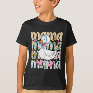 Camiseta Mama Goose Funny Silly Goose Mom Humor Día de la M