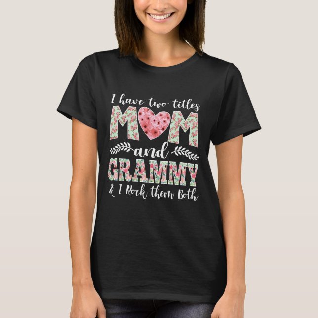 Camiseta Mamá/Grammy (Anverso)