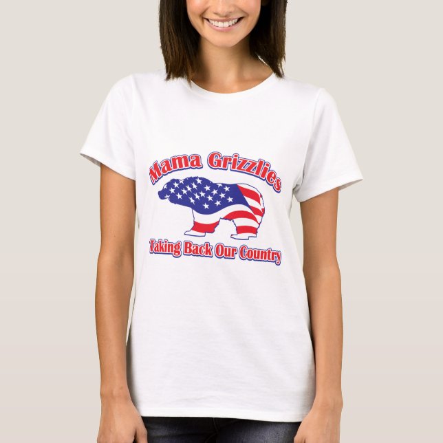 Camiseta Mama Grizzlies (Anverso)