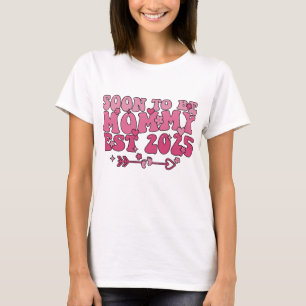 Camiseta Mamá Groovy 2025 Esperará Este 2025