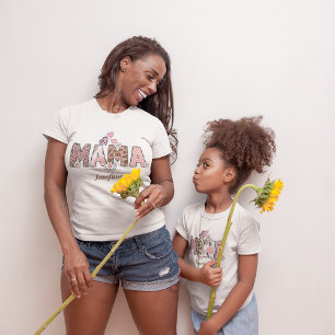 Camiseta Mama Groovy con el nombre personalizado Coincidenc