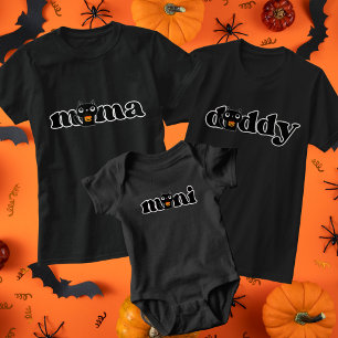 Camiseta Mama Halloween Cat Trick-o-Treating