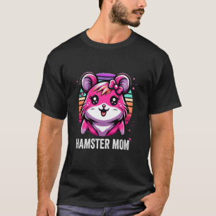 Camiseta Mamá Hámster Divertida Hammy