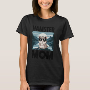 Camiseta Mamá Hámster Roedor Animal Mascota Amante de Hámst