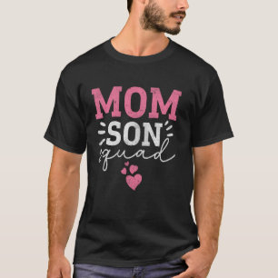Camiseta Mamá Hijo Equipo Día de las Madres Familia Combina