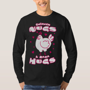 Camiseta Mama Hugs Chick Chicken Egg  