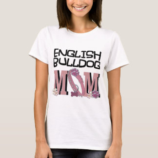 Camiseta MAMÁ inglesa del bulldog