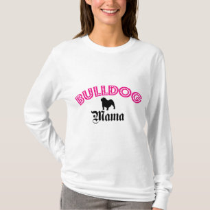 Camiseta Mamá inglesa del bulldog