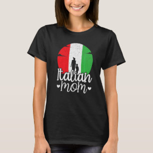 Camiseta Mamá Italiana Europa País Viajes Italia Madres Da