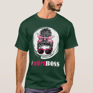 Camiseta Mamá Jefe Día de la Madre Mama Boss Supervisor es