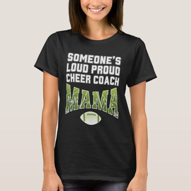 Camiseta MAMA, LA MADRE DE Fútbol DE ALGUIEN, ESTUDIANTE Y  (Anverso)