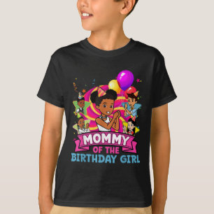 Camiseta Mamá La Niña Cumpleaños Fiesta Rosa Muñeca Familia