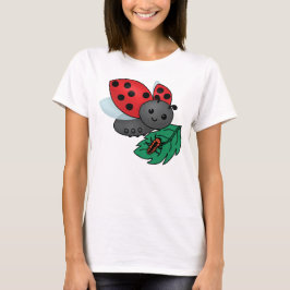 Camiseta Mamá Ladybug con Larvae