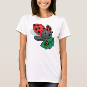 Camiseta Mamá Ladybug con Larvae