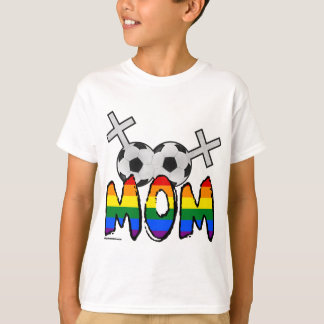 Camiseta Mamá lesbiana del fútbol