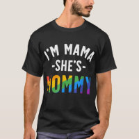 Mamá lesbiana regala orgullo gay Soy mamá Ella es 