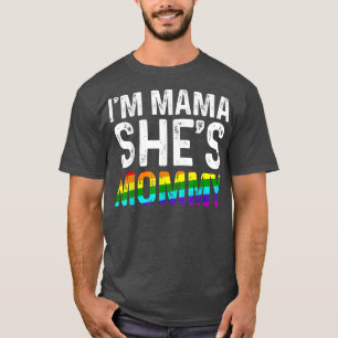 Camiseta Mamá lesbiana soy mamá es un orgullo LGBTQ para le