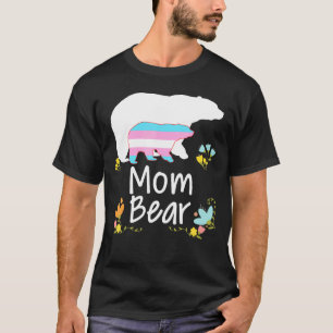 Camiseta Mamá Lgbt Oso Transgénero Rainbow Lgbt Lesbiana Ga