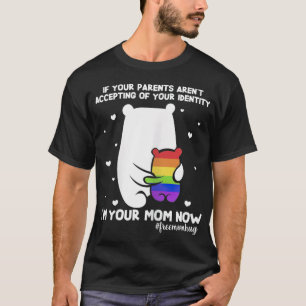 Camiseta Mamá Libre Abraza A Mamá Y Me Lleva El Orgullo LGB