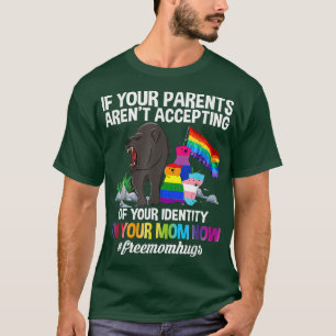 Camiseta Mamá libre abraza a tu madre orgullosa de llevar r