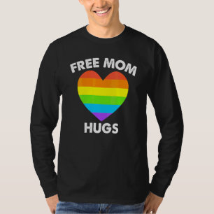 Camiseta Mamá libre abraza desfiles de Orgullo Gay Lesbiana