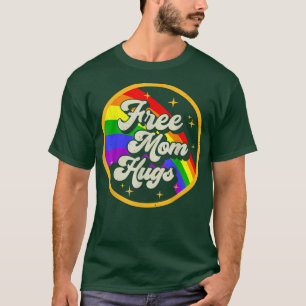 Camiseta Mamá libre abraza el arco iris LGBT lesbiana, gay
