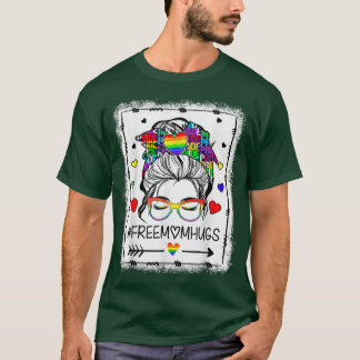 Camiseta Mamá libre abraza el desordenado orgullo LGBT
