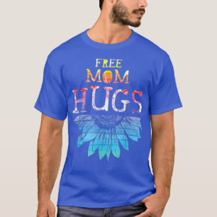 Camiseta Mamá libre    abraza el girasol arco iris LGBT 