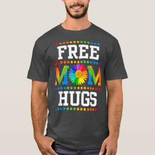 Camiseta Mamá libre abraza el orgullo de las flores tristes