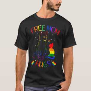 Camiseta Mamá libre abraza el orgullo del gato del aliado R