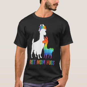 Camiseta Mamá libre abraza el orgullo femenino Llama Lgbt
