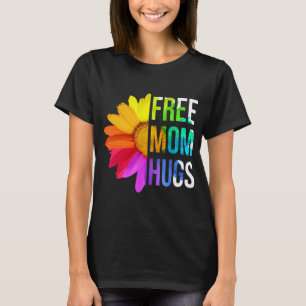 Camiseta Mamá libre abraza el orgullo gay LGBT Daisy