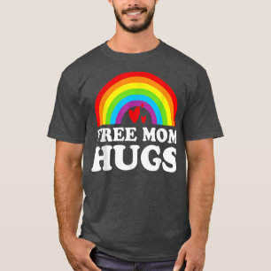 Camiseta Mamá libre abraza el orgullo LGBT el amor vintage 
