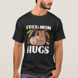 Camiseta Mamá libre abraza la camiseta, es gracioso, arcoir